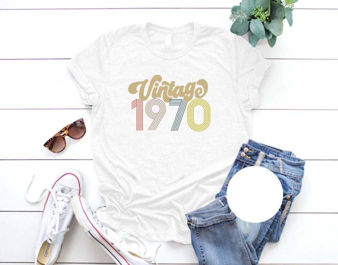 54. Geburtstag Shirt 1970