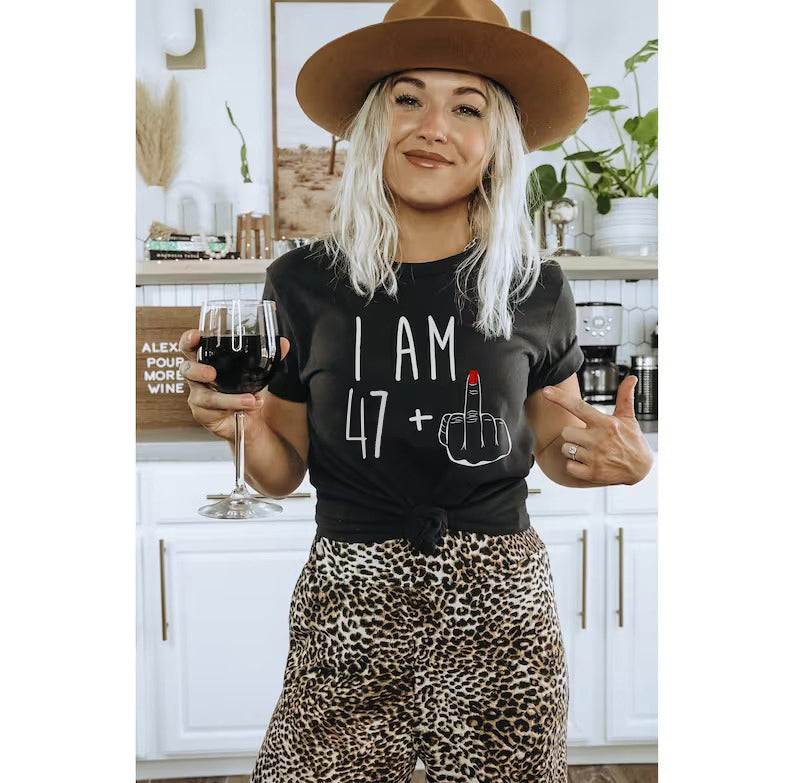 48. Geburtstagsshirt für Damen