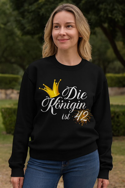 42. Geburtstag Sweatshirt für Frauen