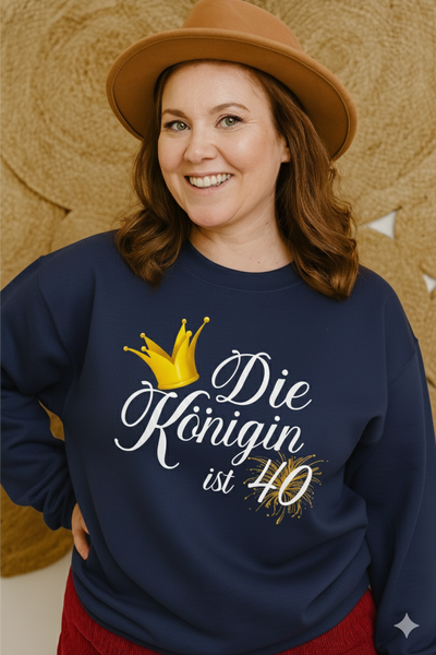 40. Geburtstag Sweatshirt für Frauen