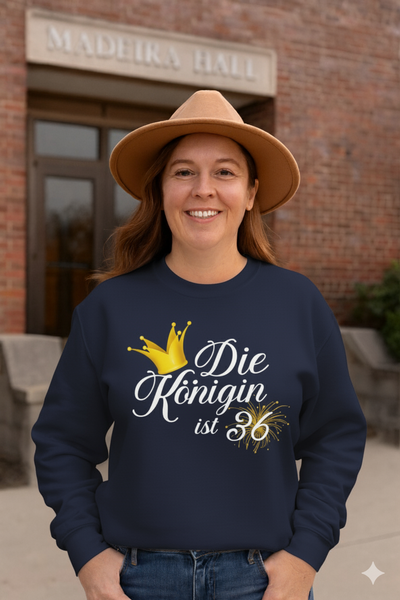 36. Geburtstag Sweatshirt für Frauen