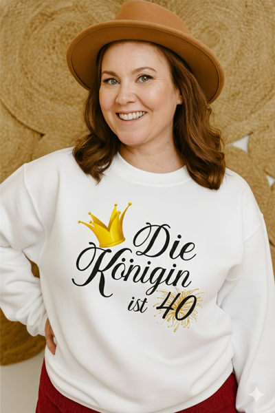 40. Geburtstag Sweatshirt für Frauen