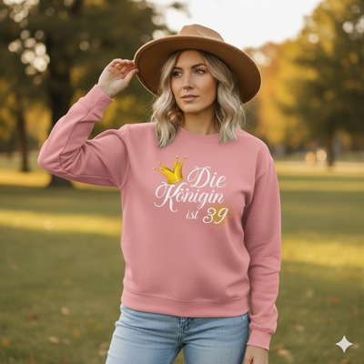 39. Geburtstag Sweatshirt für Frauen