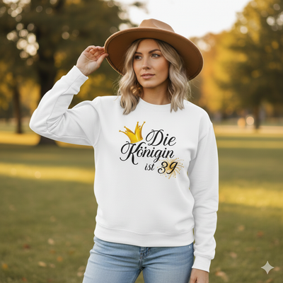 39. Geburtstag Sweatshirt für Frauen