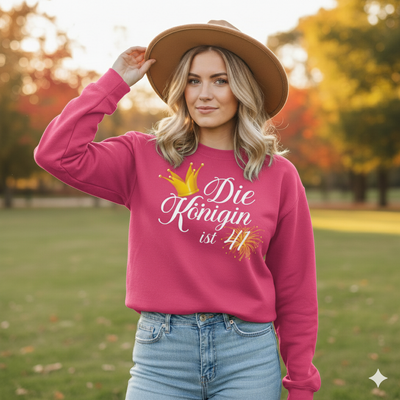 41. Geburtstag Sweatshirt für Frauen