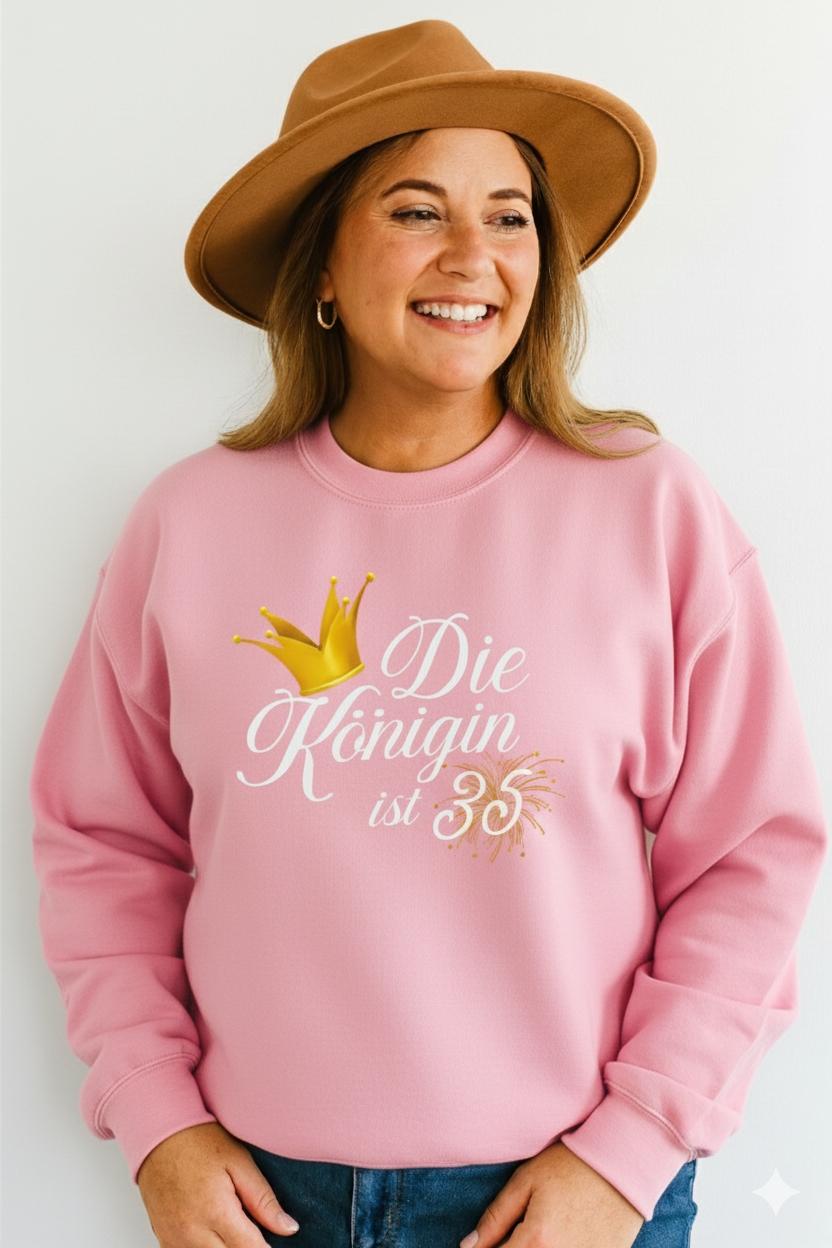 35. Geburtstag Sweatshirt für Frauen