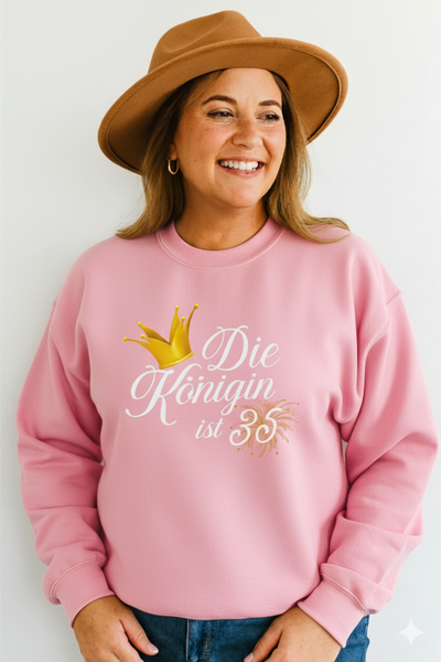 35. Geburtstag Sweatshirt für Frauen