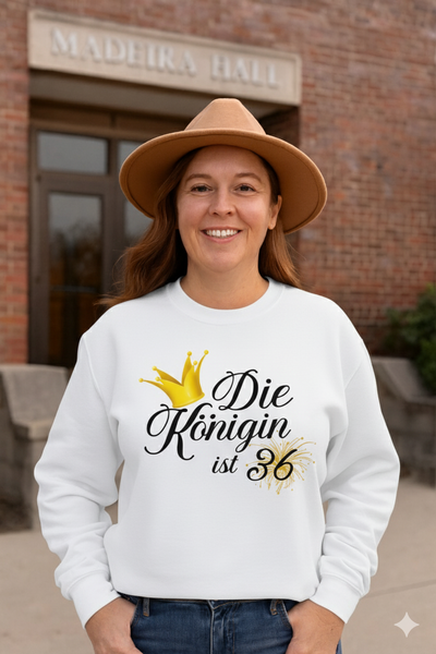 36. Geburtstag Sweatshirt für Frauen