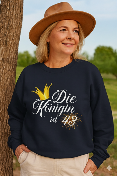 43. Geburtstag Sweatshirt für Frauen