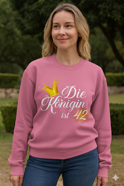 42. Geburtstag Sweatshirt für Frauen
