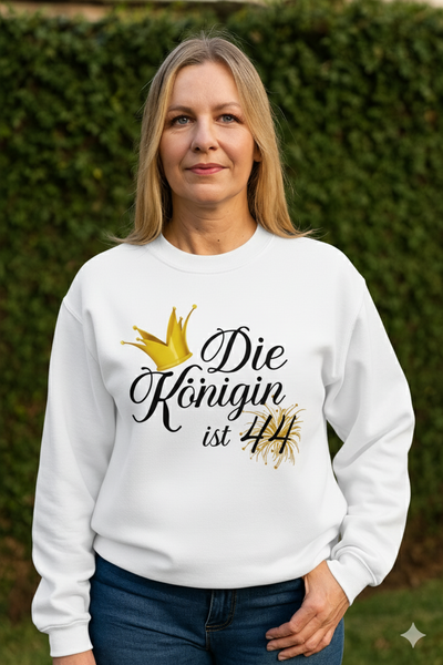 44. Geburtstag Sweatshirt für Frauen