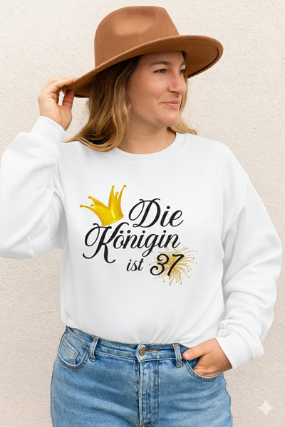 37. Geburtstag Sweatshirt für Frauen