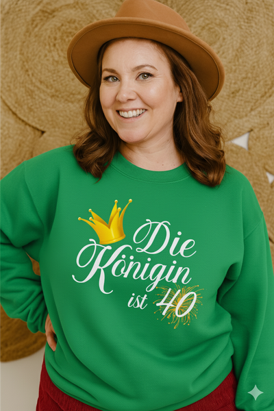 40. Geburtstag Sweatshirt für Frauen