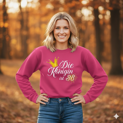 38. Geburtstag Sweatshirt für Frauen