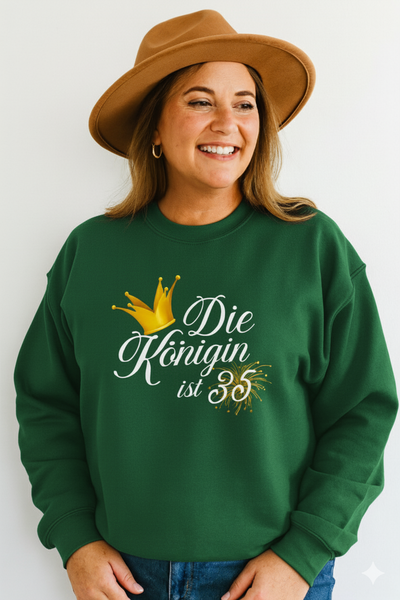 35. Geburtstag Sweatshirt für Frauen