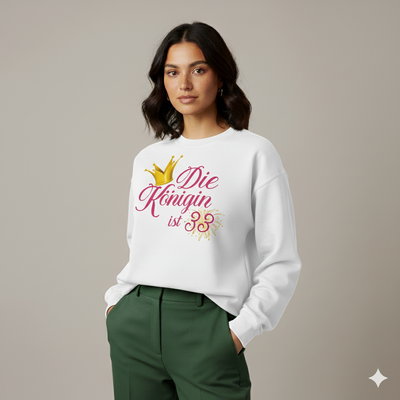 33. Geburtstag Sweatshirt für Frauen