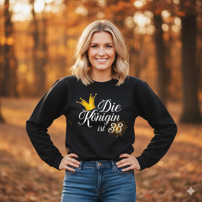 38. Geburtstag Sweatshirt für Frauen