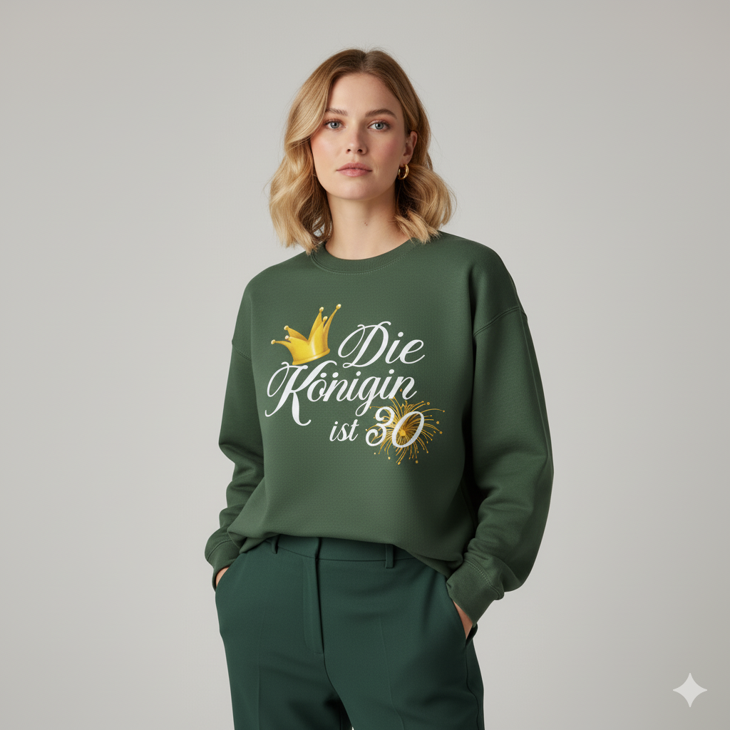30. Geburtstag Sweatshirt für Frauen