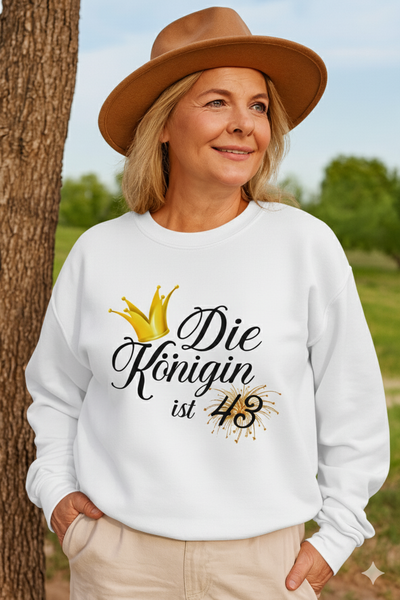 43. Geburtstag Sweatshirt für Frauen