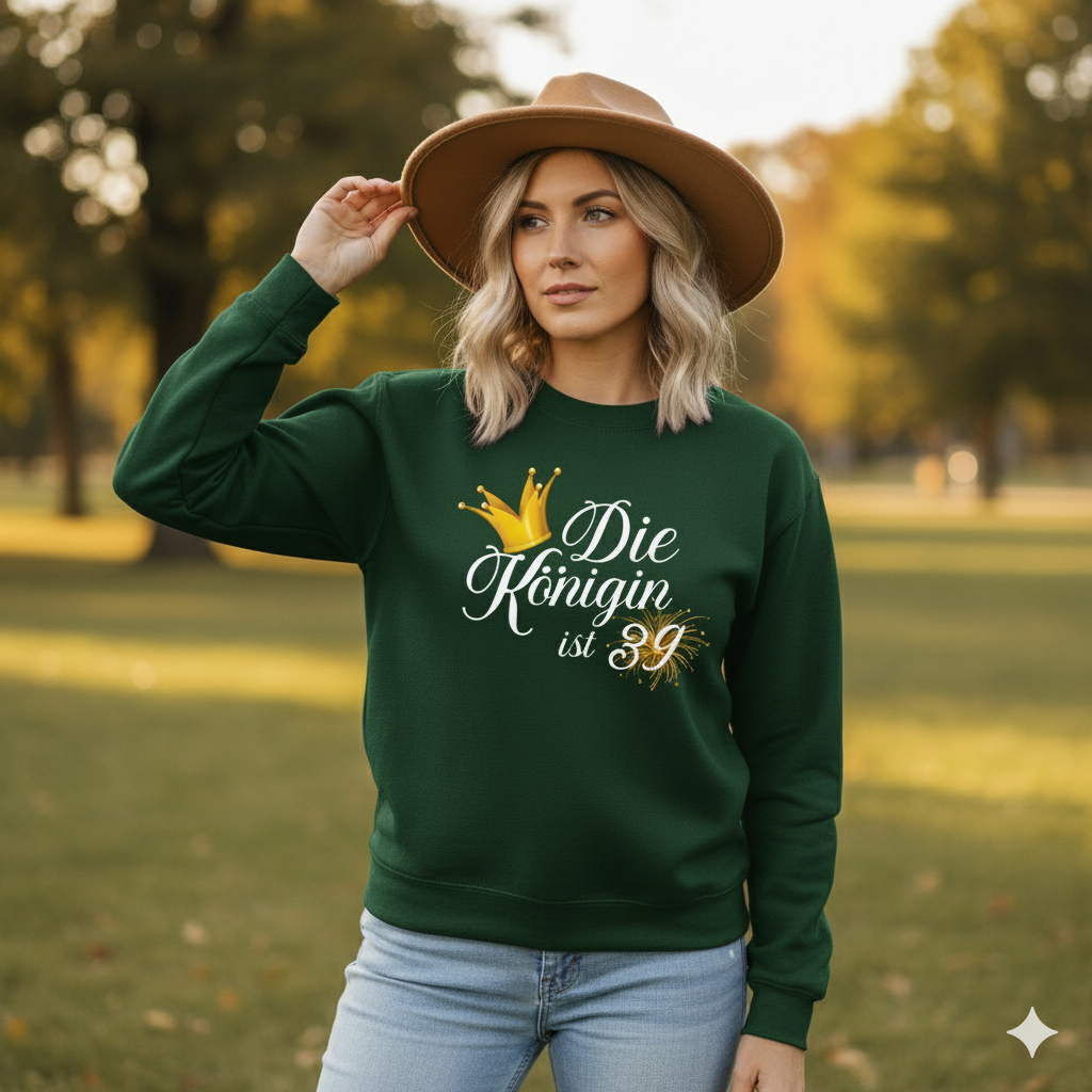 39. Geburtstag Sweatshirt für Frauen