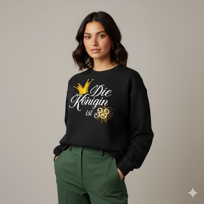 33. Geburtstag Sweatshirt für Frauen