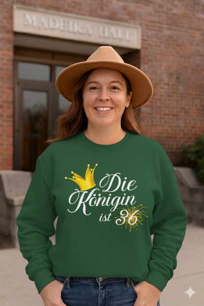 36. Geburtstag Sweatshirt für Frauen