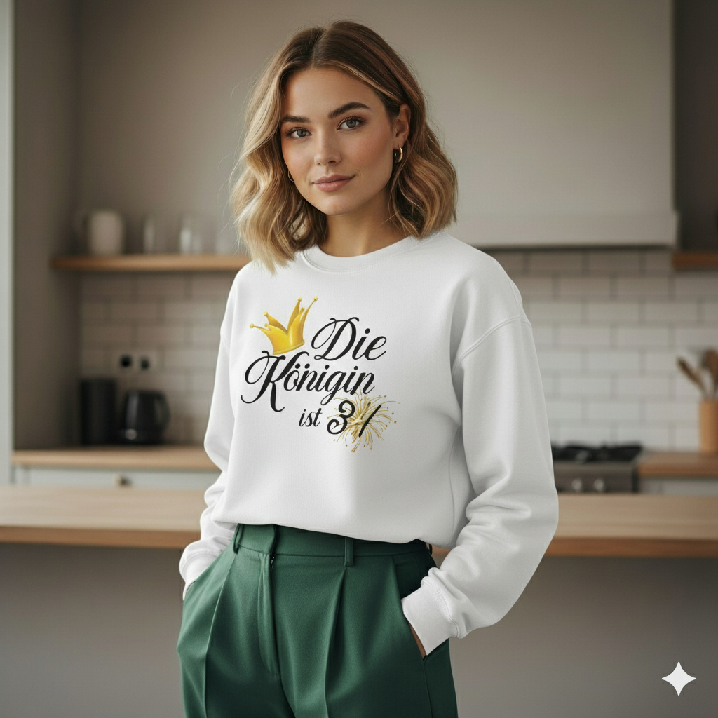34. Geburtstag Sweatshirt für Frauen