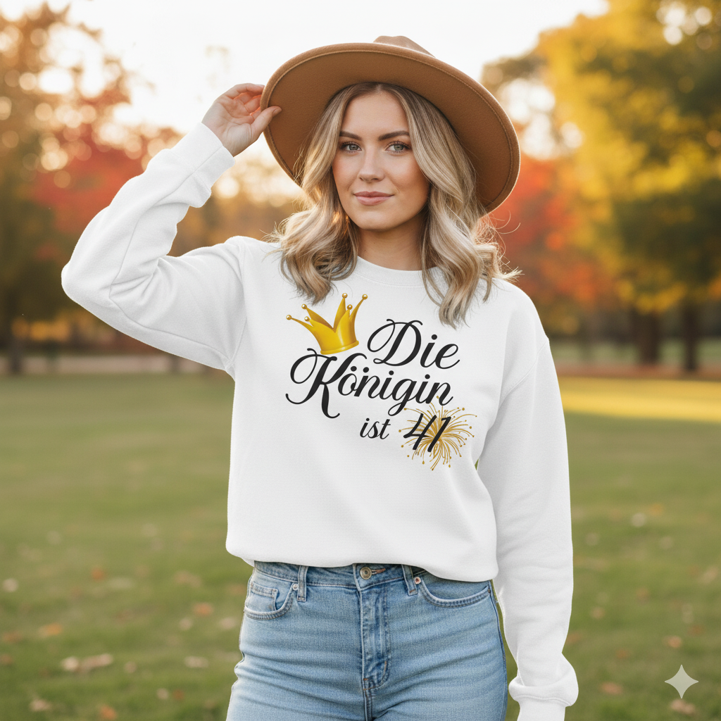 41. Geburtstag Sweatshirt für Frauen