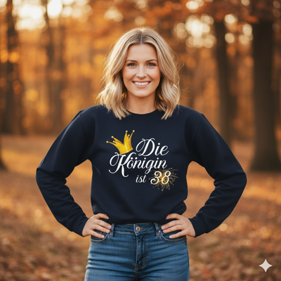 38. Geburtstag Sweatshirt für Frauen