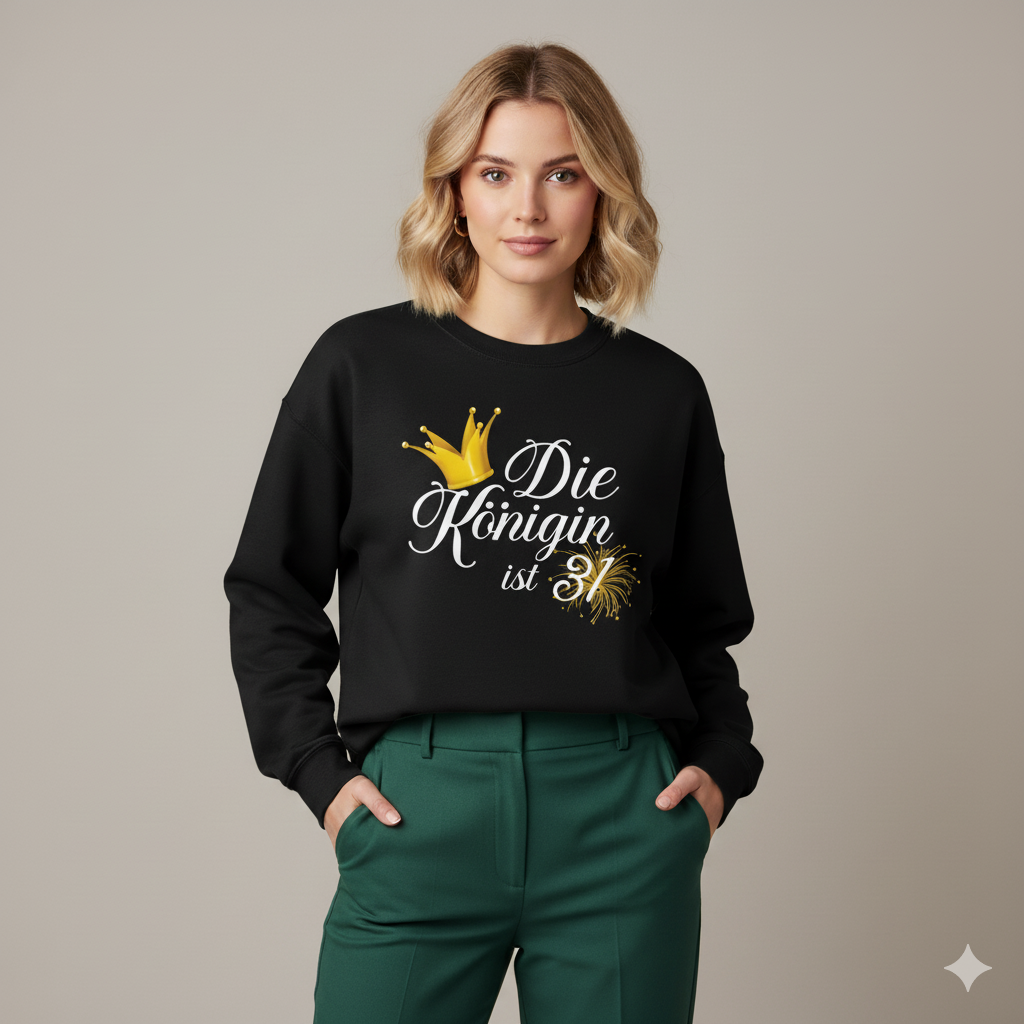 31. Geburtstag Sweatshirt für Frauen
