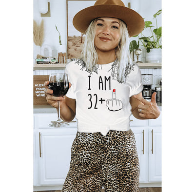 33. Geburtstagsshirt für Damen
